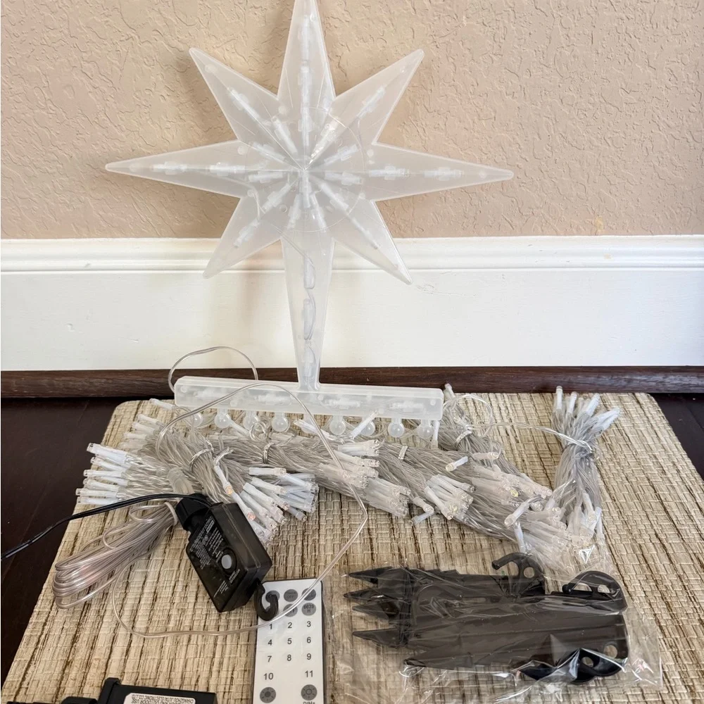 Multicolor LED Star Light Decoration with Remote Control